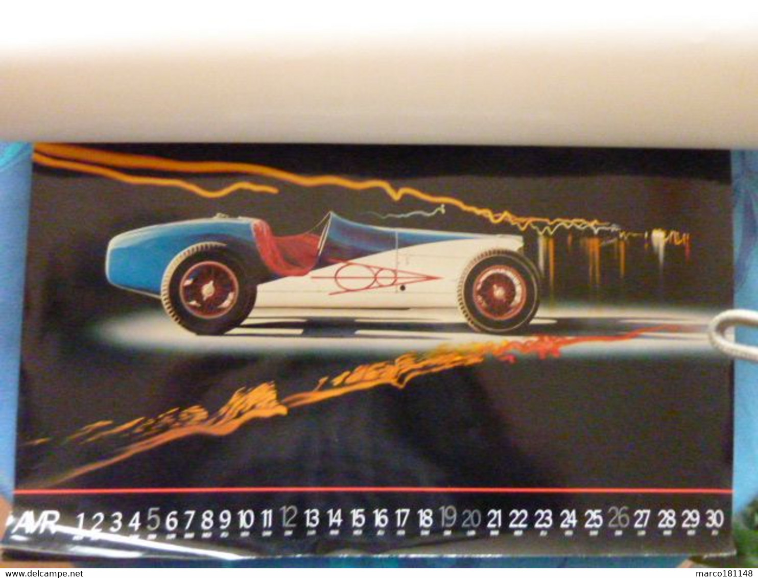 Calendrier 1987 - FORD - Grand Format : 1981-90