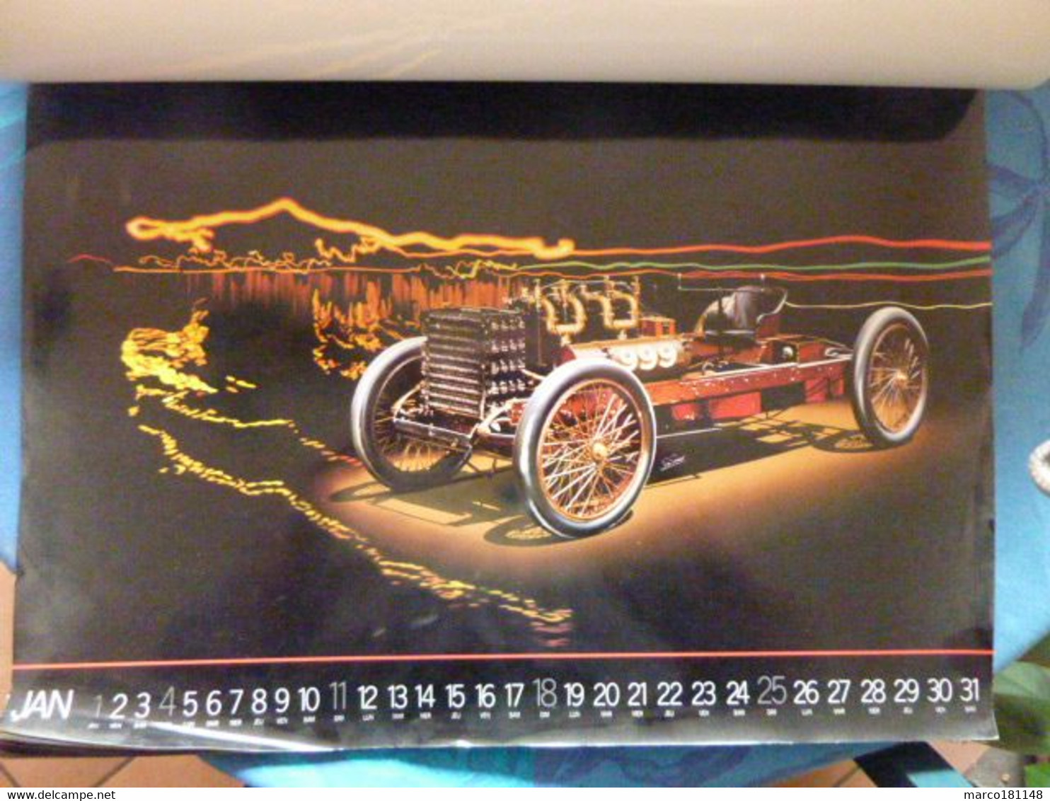 Calendrier 1987 - FORD - Grand Format : 1981-90