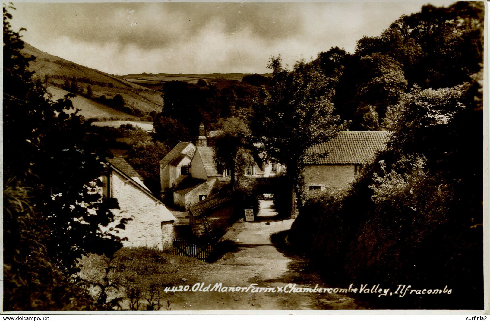 DEVON - A-C OLD MANOR FARM AND CHAMBERCOMBE VALLEY RP Dv1166 - Ilfracombe