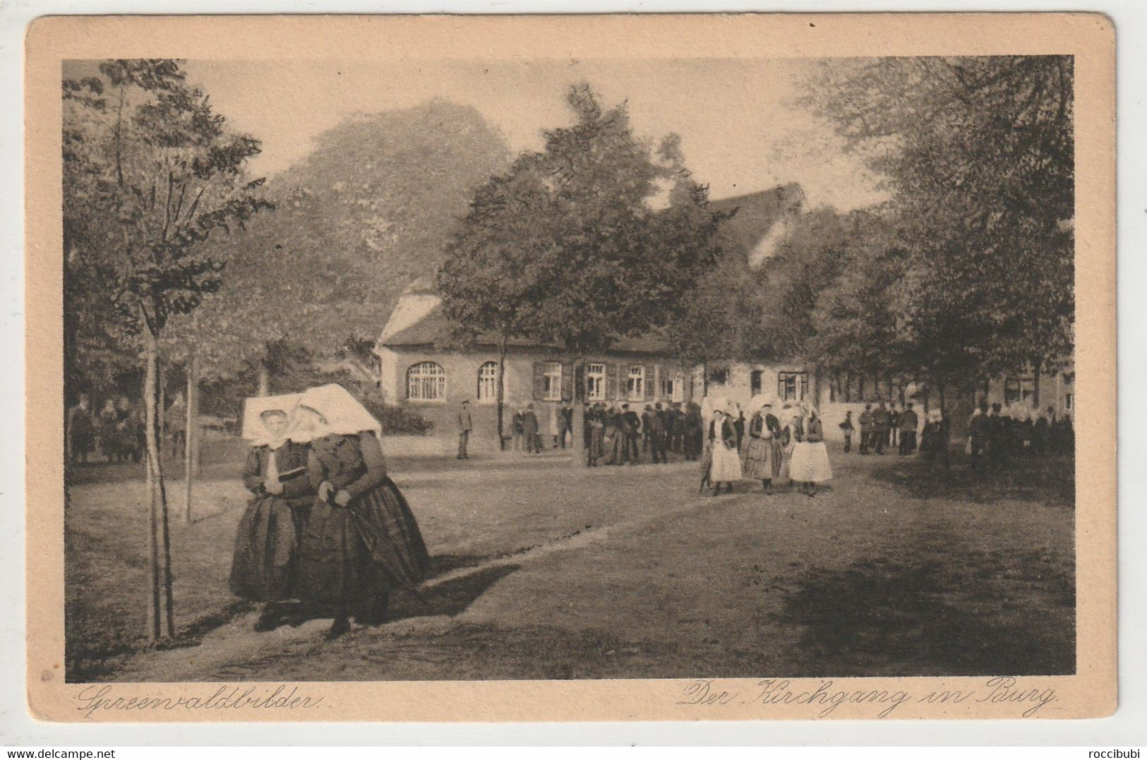 Burg, Spreewald, Kirchgang - Burg (Spreewald)