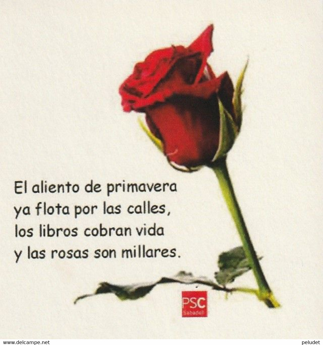 Magnet Imán, Rosa, PSC Sabadell (partit Socialista De Sabadell) - Advertising