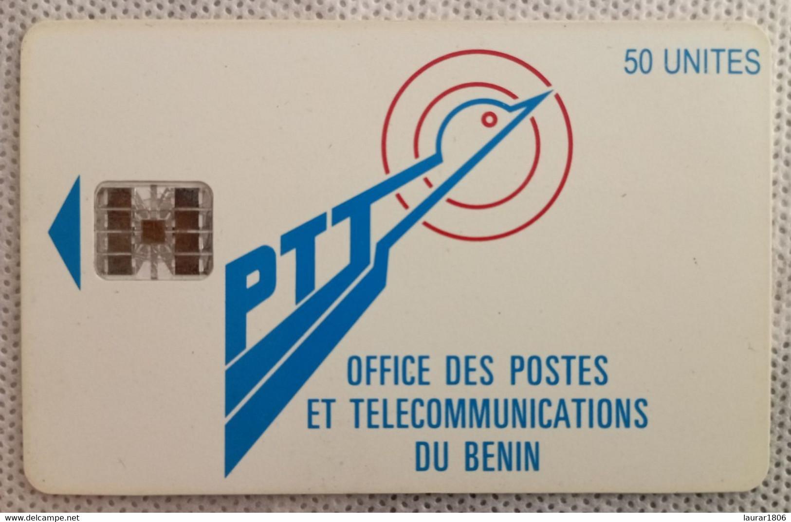 TELECARTE PHONECARD BENIN - PTT - LOGO "O.P.T. DU BENIN" - 50 Unités - EC - Benin