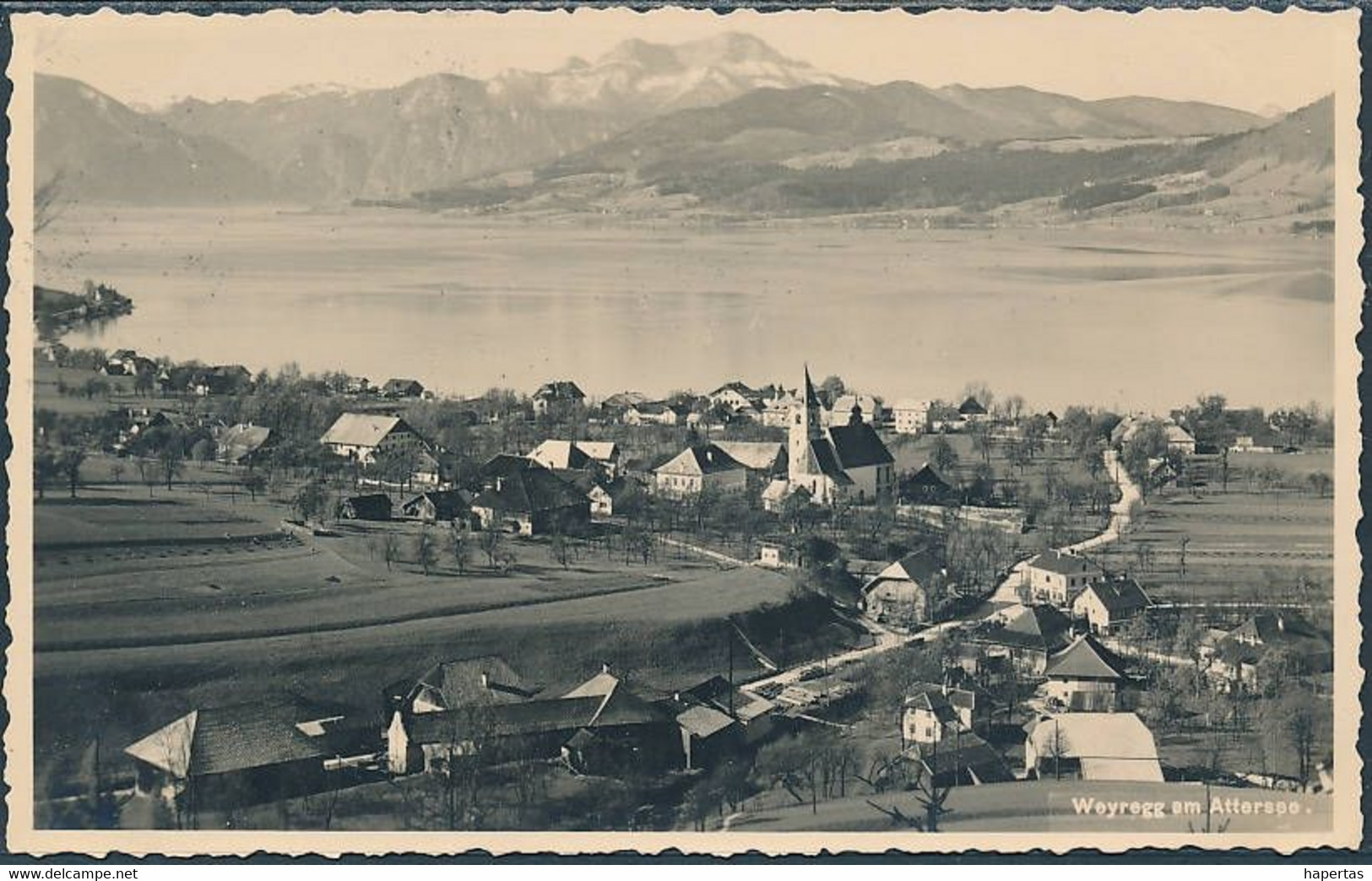 Weyregg Am Attersee - Posted 1935, Real Photo Postcard - Vöcklabruck