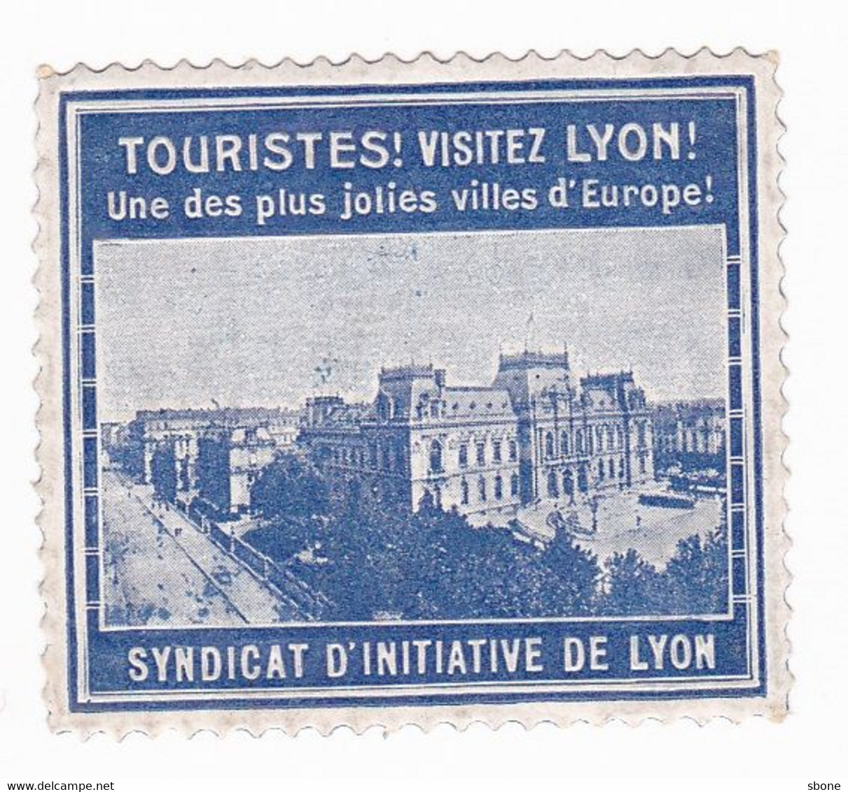 Vignette Cinderella - Touristes! Visitez Lyon! Une Des Plus Jolies Villes D'Europe - Syndicat D'initiative De Lyon - Turismo (Viñetas)