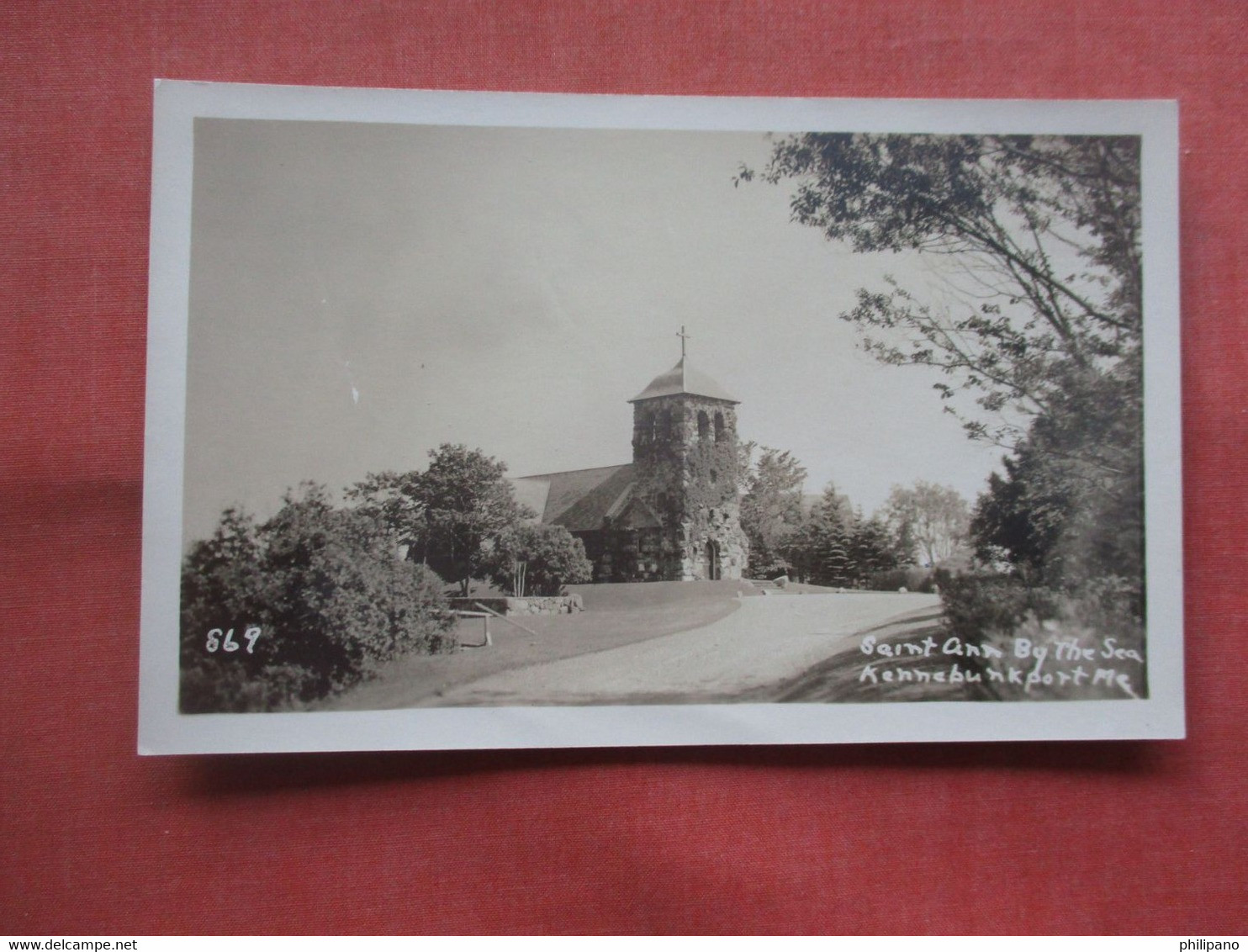 RPPC Saint Ann By The Sea.   Kennebunkport  Maine > Kennebunkport   .     Ref 5455 - Kennebunkport