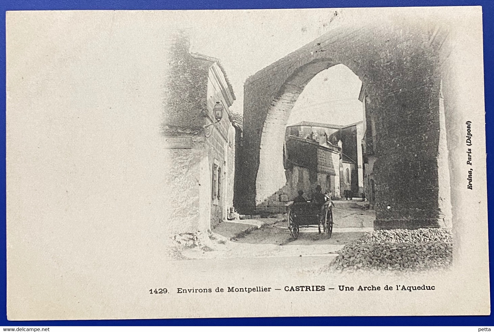 Carte Postale De Castries. - Une Arche De L’Aqueduc - (34)…(042).. Vendu En L’état - Castries