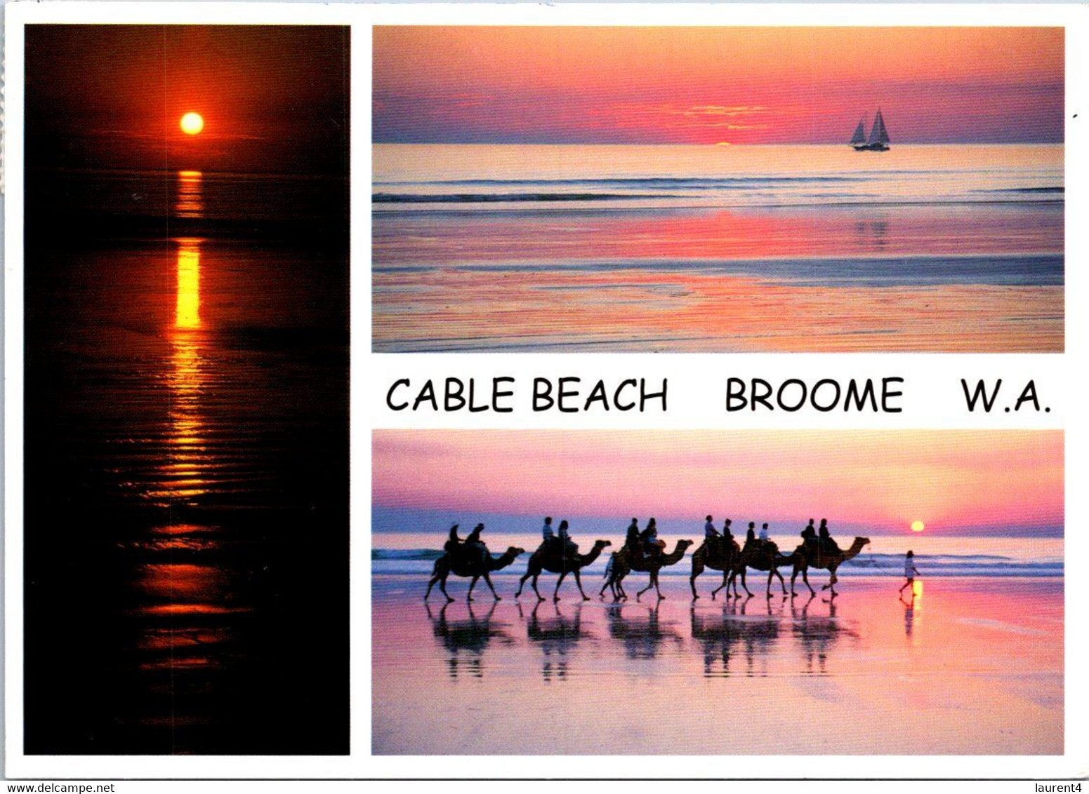 (3 F 20) Australia - Automobile Stamp - WA - Broome Cable Beach - Broome