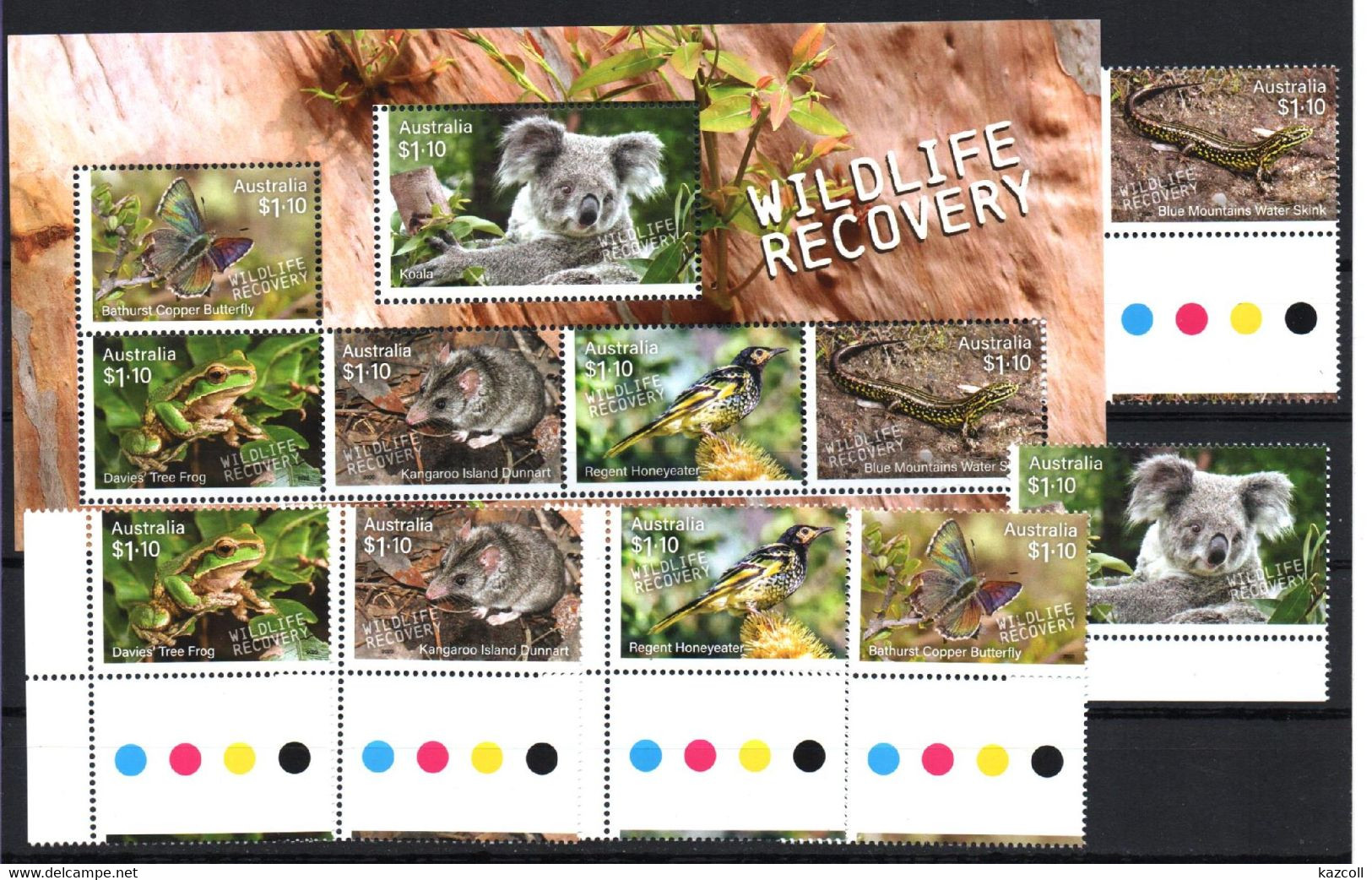 Australia  2020. Wildlife Recovery. Fauna. Animals. MNH - Neufs