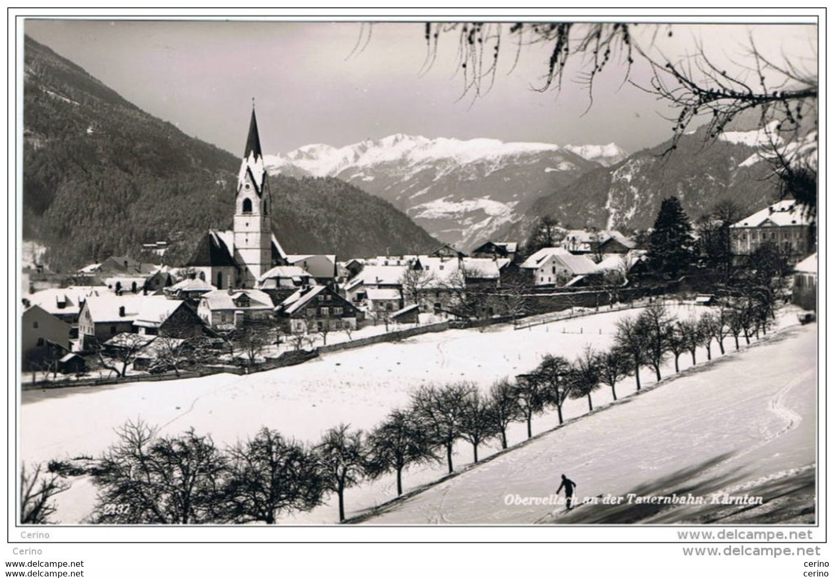 OBERVELLACH:  AN  DER  TAUERBAHN  -  BLICK  -  PHOTO  -  KLEINFORMAT - Obervellach