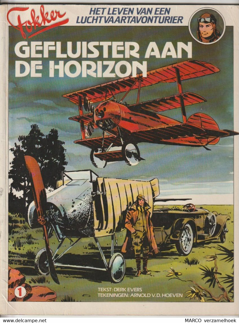 1. FOKKER Gefluister Aan De Horizon OBERON Haarlem (NL) In Samenwerking Met FOKKER 1982 - Autres & Non Classés