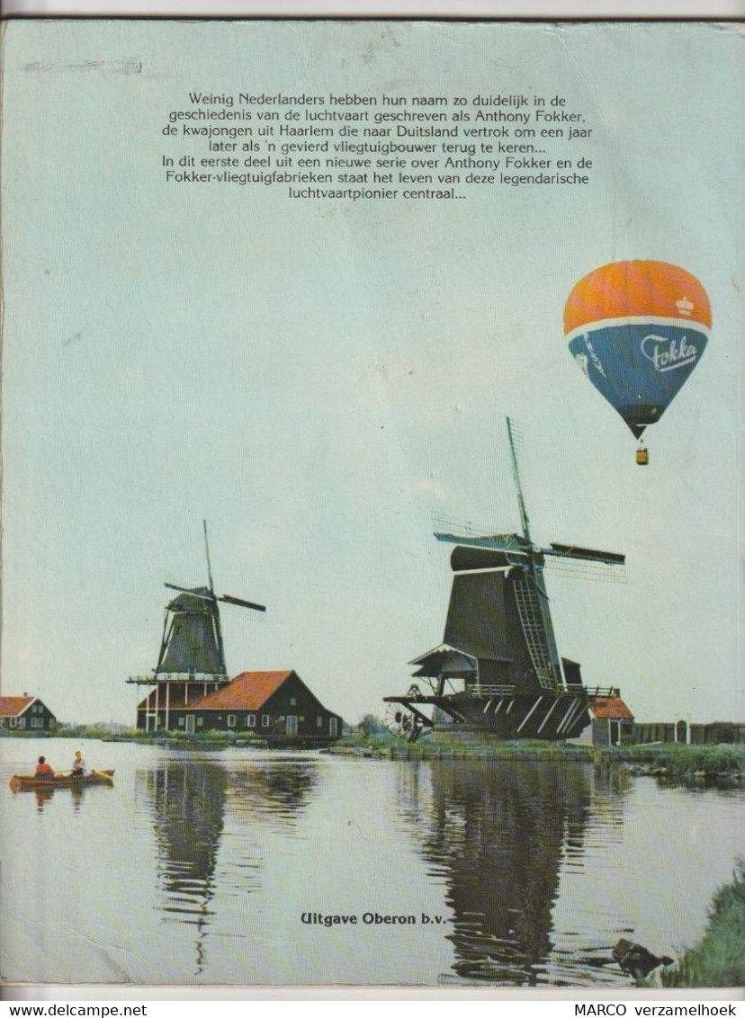 1. FOKKER Gefluister Aan De Horizon OBERON Haarlem (NL) In Samenwerking Met FOKKER 1982 - Autres & Non Classés