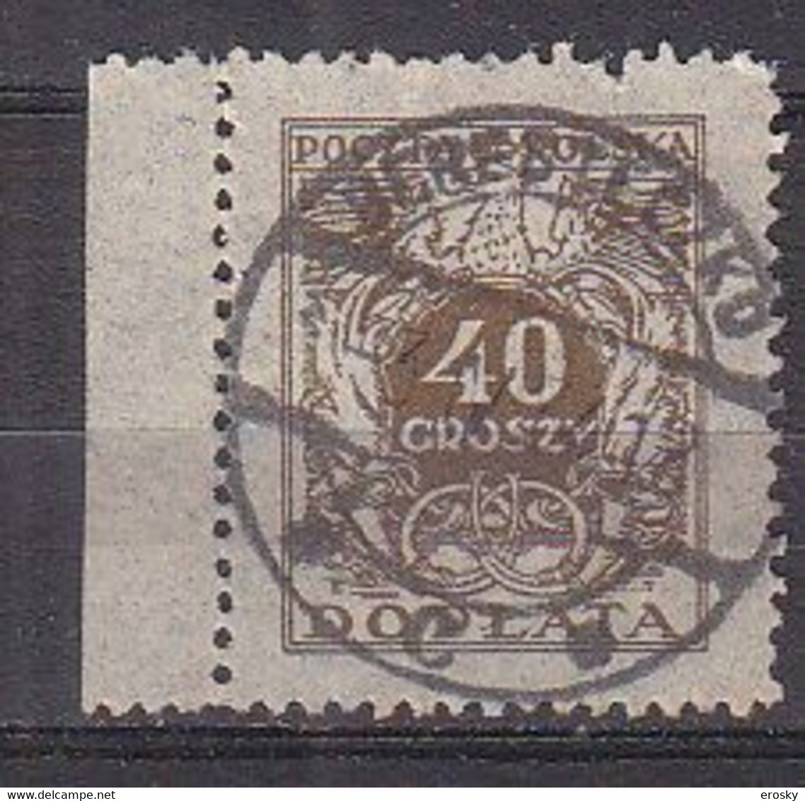 R3916 - POLOGNE POLAND TAXE Yv N°74 - Postage Due