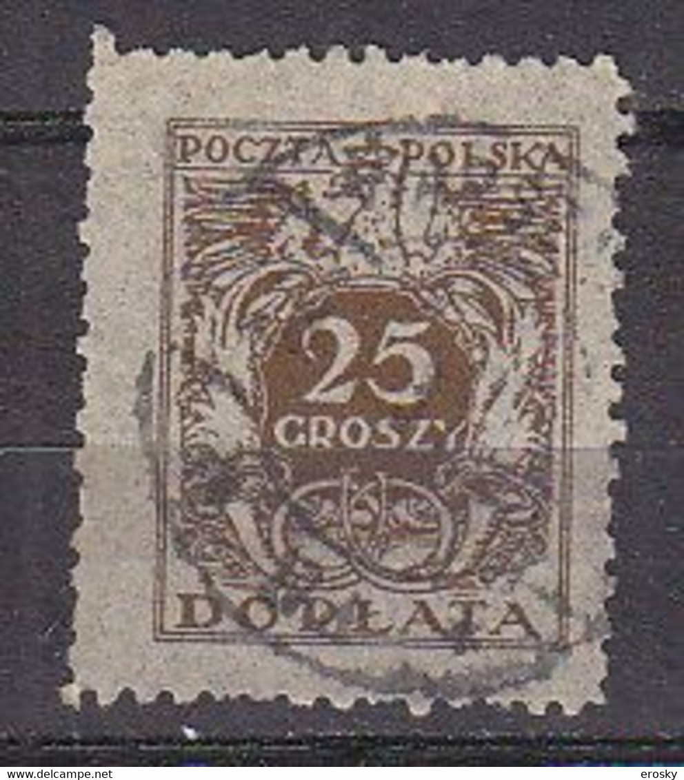 R3913 - POLOGNE POLAND TAXE Yv N°72 - Segnatasse