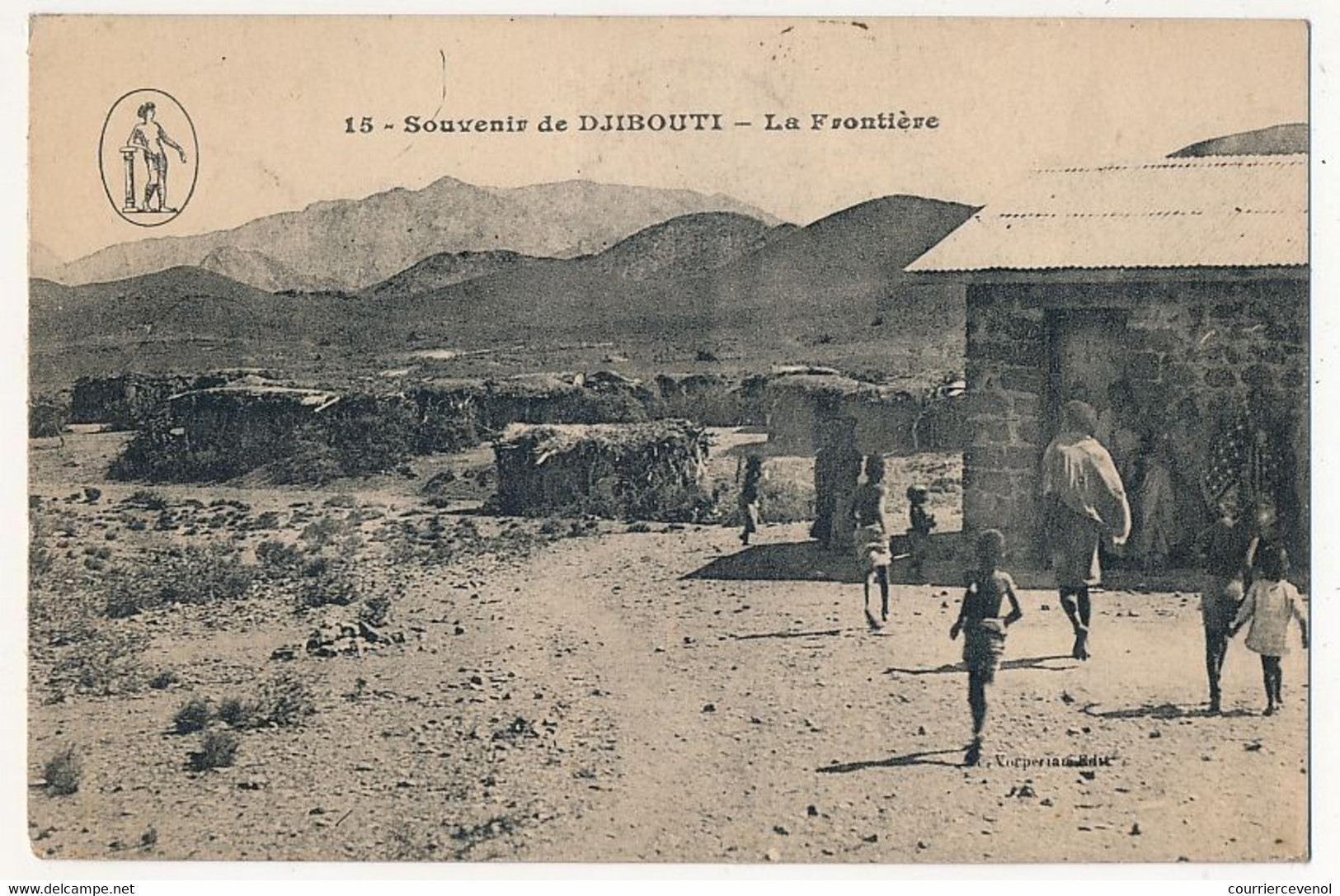CPA - DJIBOUTI - Souvenir De ... - La Frontière - Djibouti