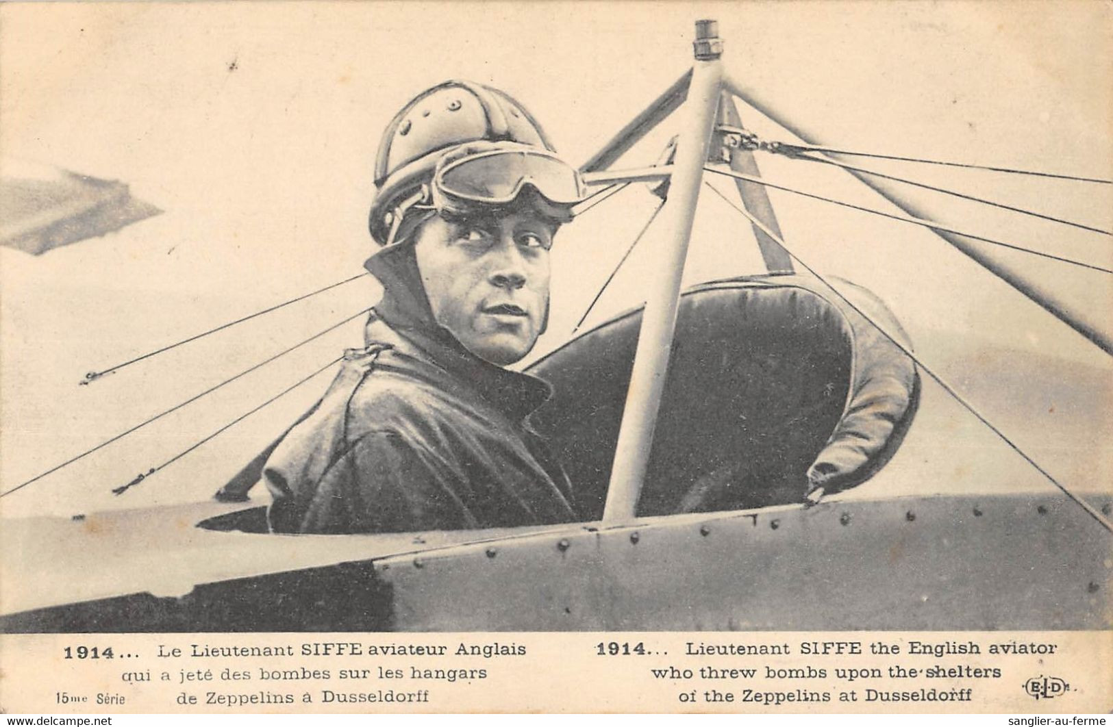 CPA AVIATION LE LIEUTENANT SIFFE AVIATEUR ANGLAIS - ....-1914: Precursores