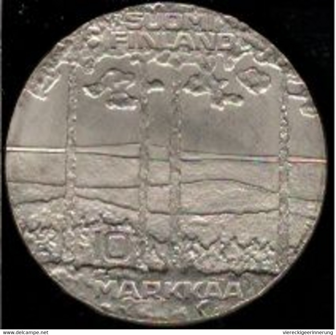 ! Silber, 10 Mark, 1975, Finland, Soumi, Finnland, Münze - Finland