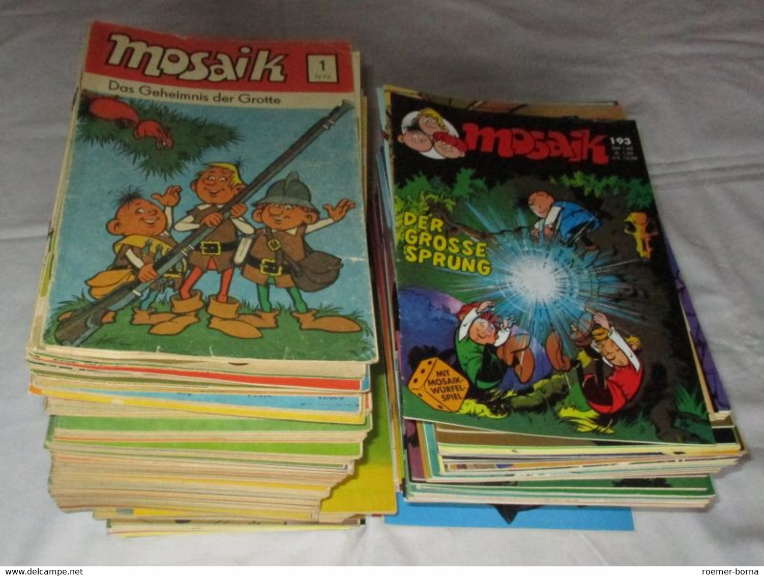 Mosaik Abrafaxe 1/1976 Bis 264/1997 Komplett 264 Hefte (112629) - Digedags