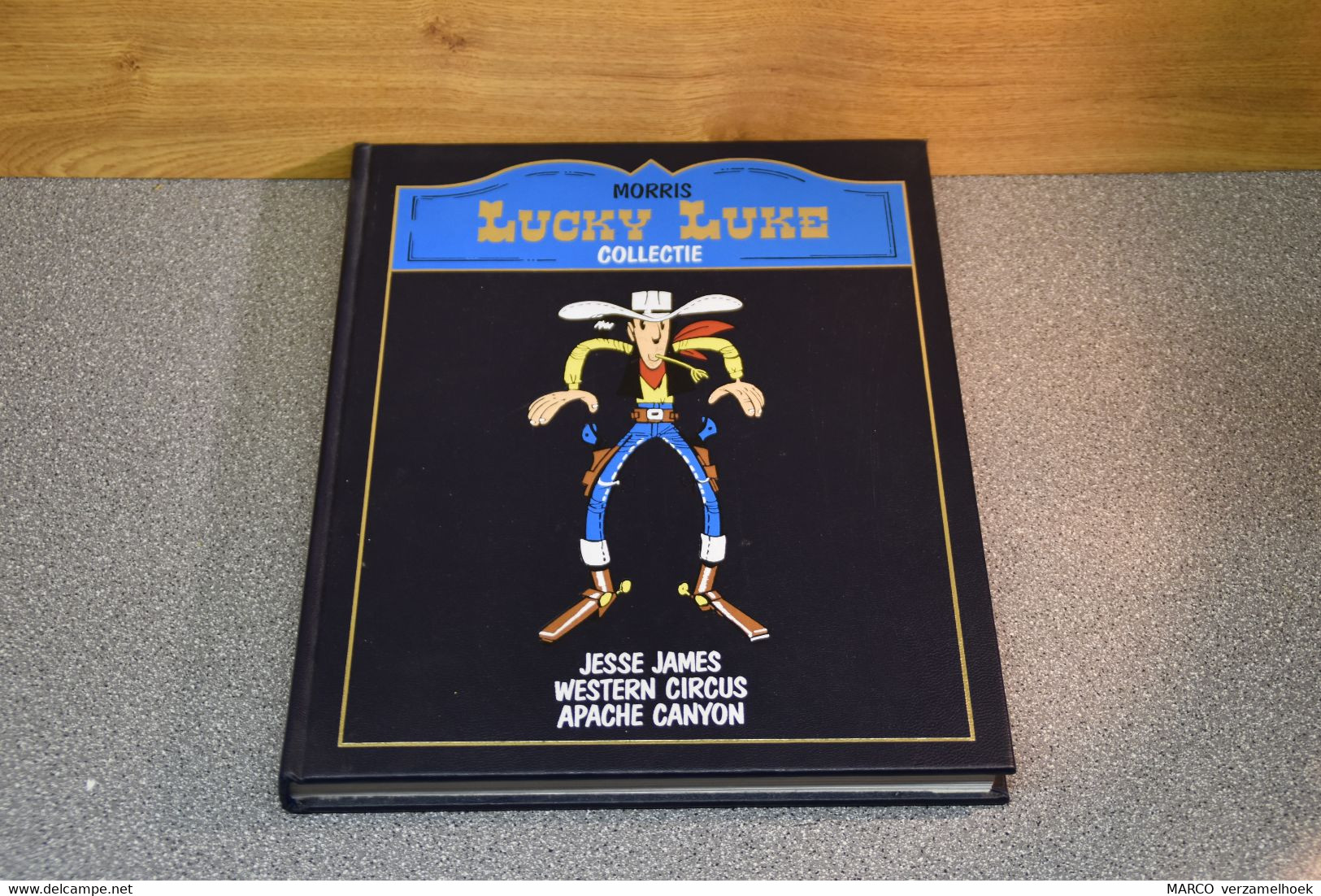 Collectie LUCKY LUKE Jesse James-western Circus-apache Canyon 1988 - Lucky Luke