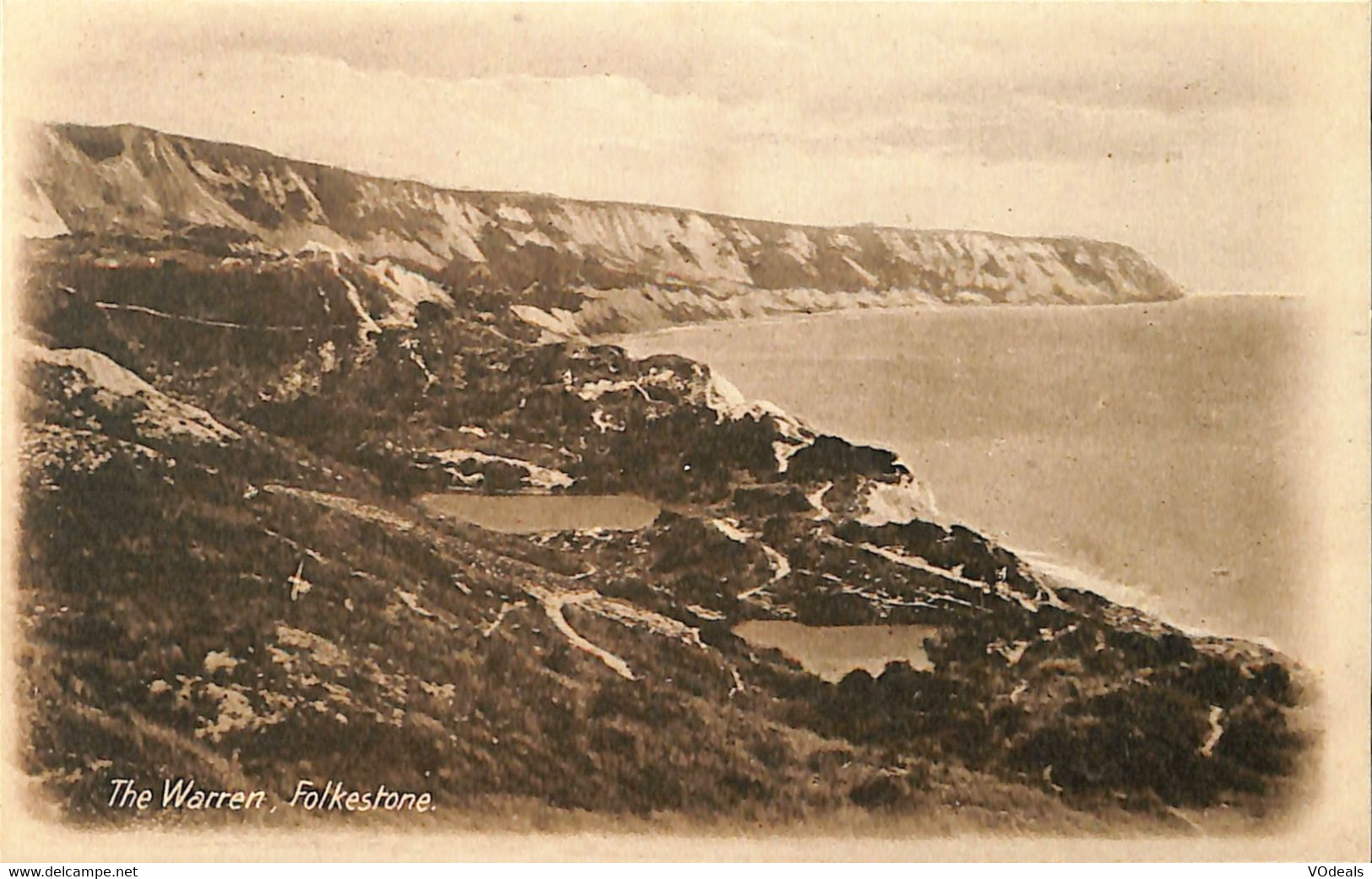 037 754 - CPA - Royaume-Uni - Angleterre - Kent - The Warren - Folkestone - Folkestone