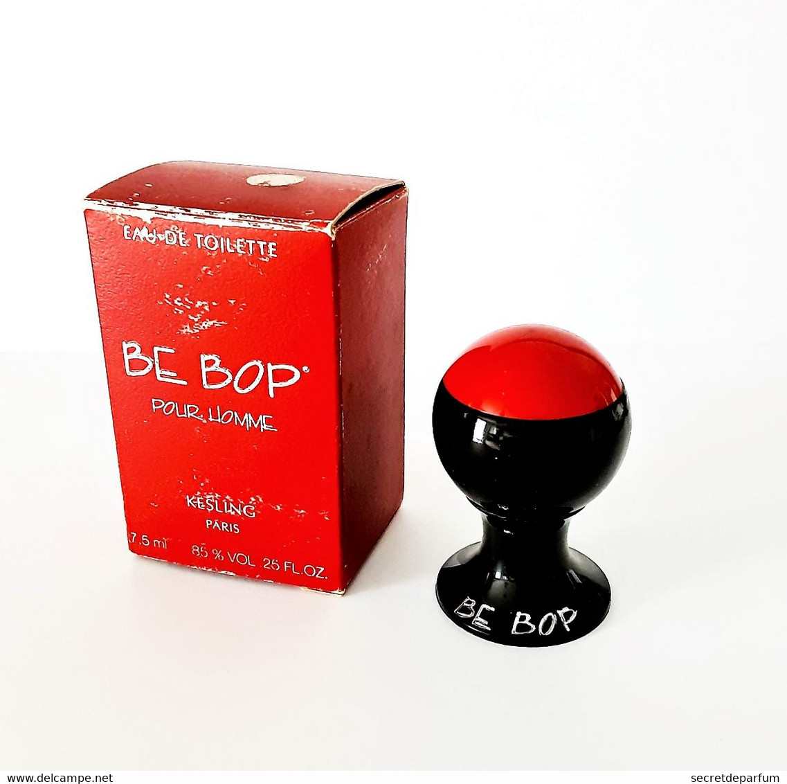 Miniatures De Parfum    BE  BOP   Pour HOMME   De KESLING   EDT 7,5 Ml  + Boite - Miniatures Hommes (avec Boite)