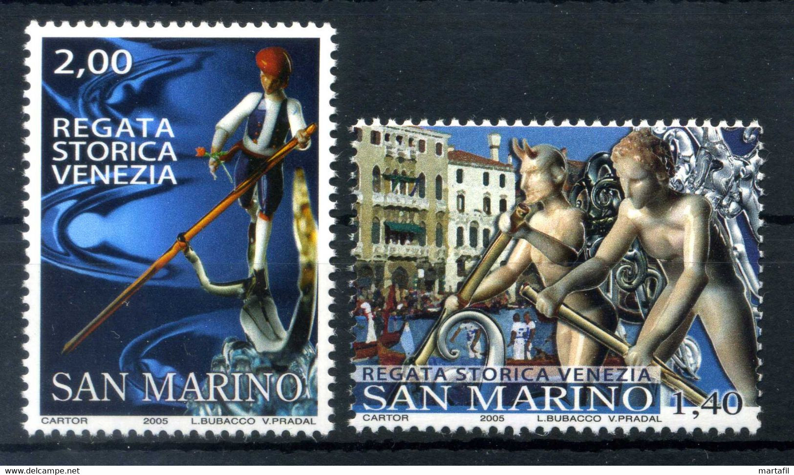 2005 SAN MARINO SET MNH ** - Ongebruikt