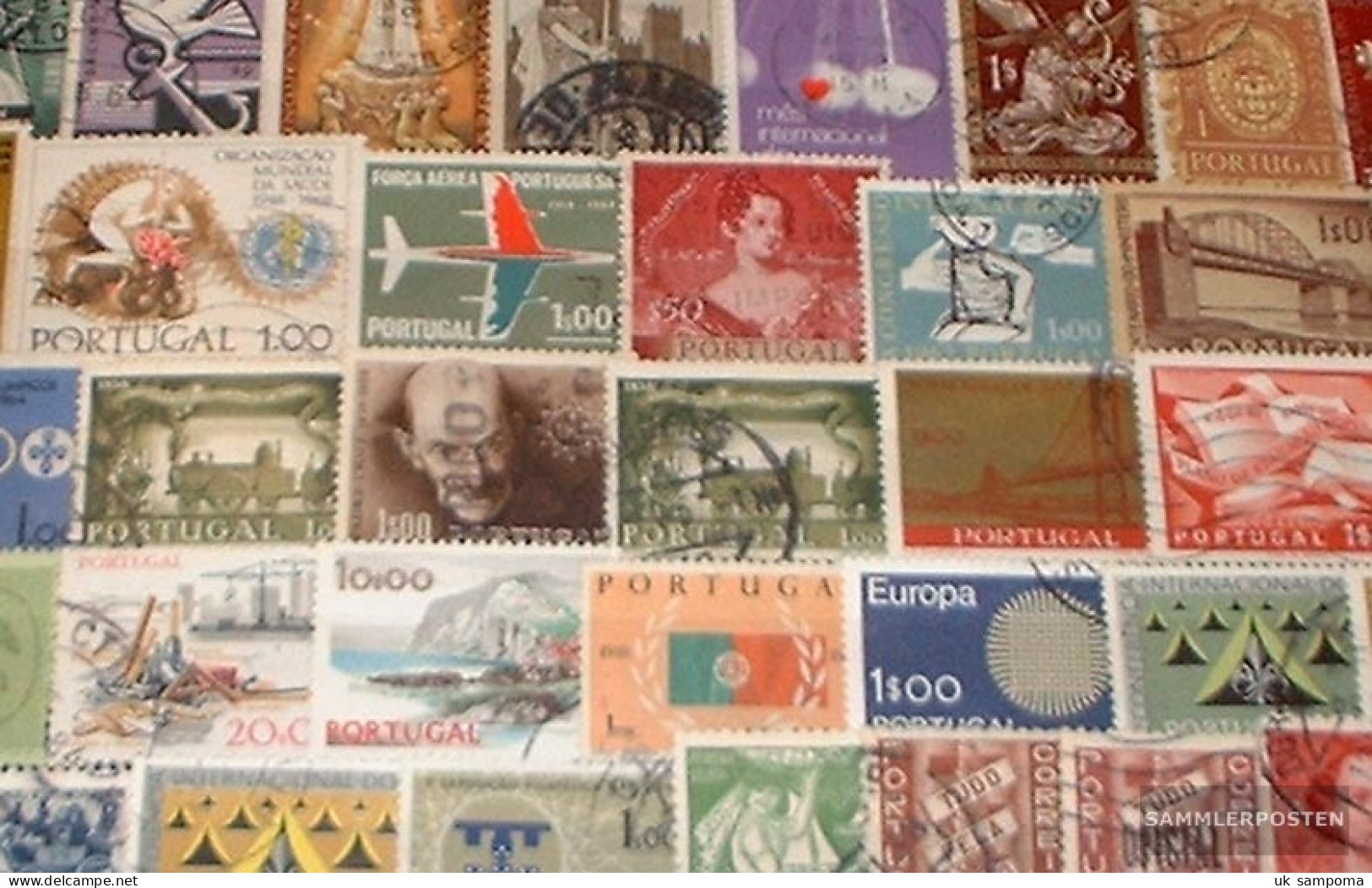 Portugal 100 Different Stamps - Collezioni