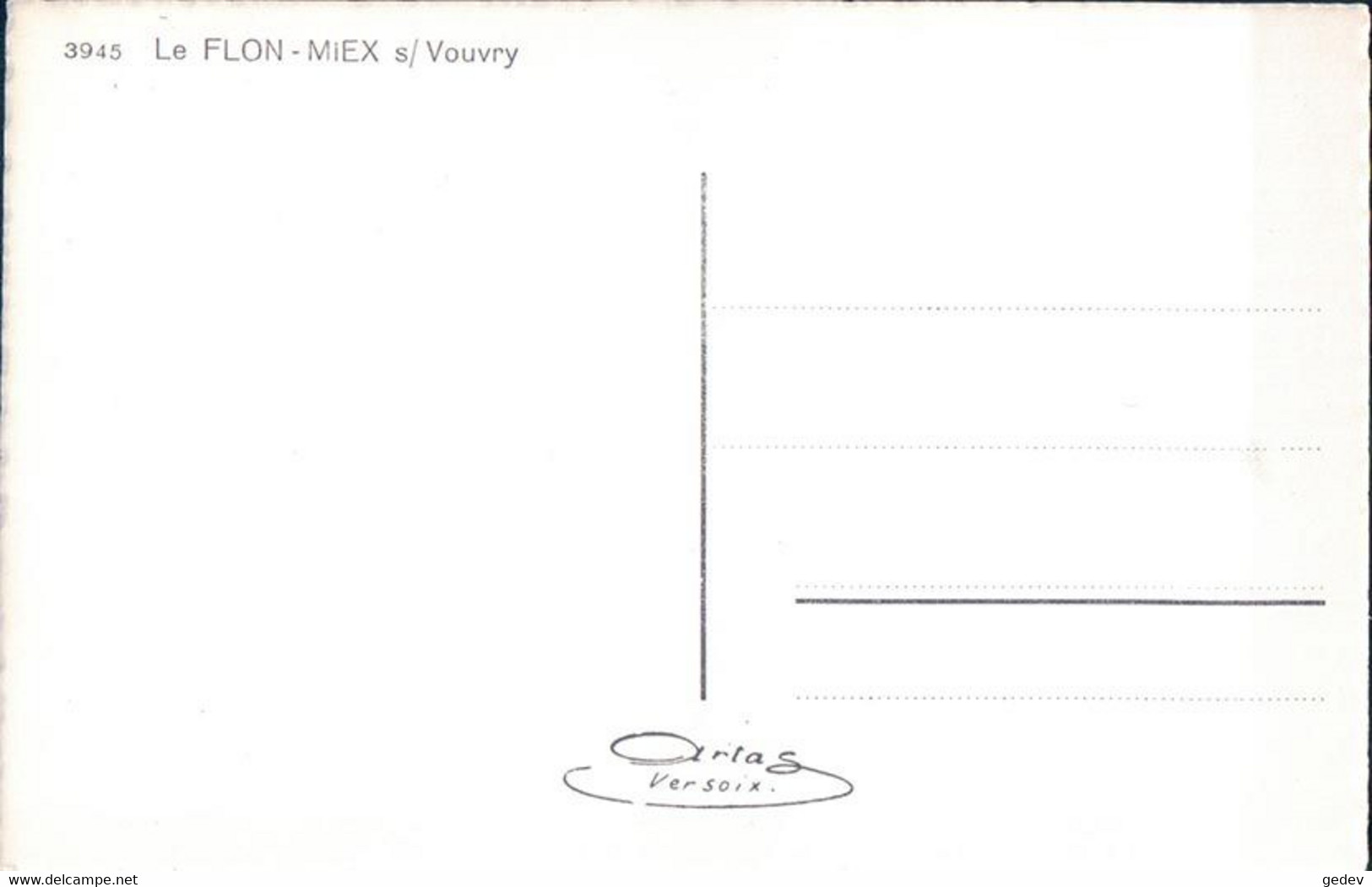 Le Flon Miex Sur Vouvry VS (3945) - Vouvry