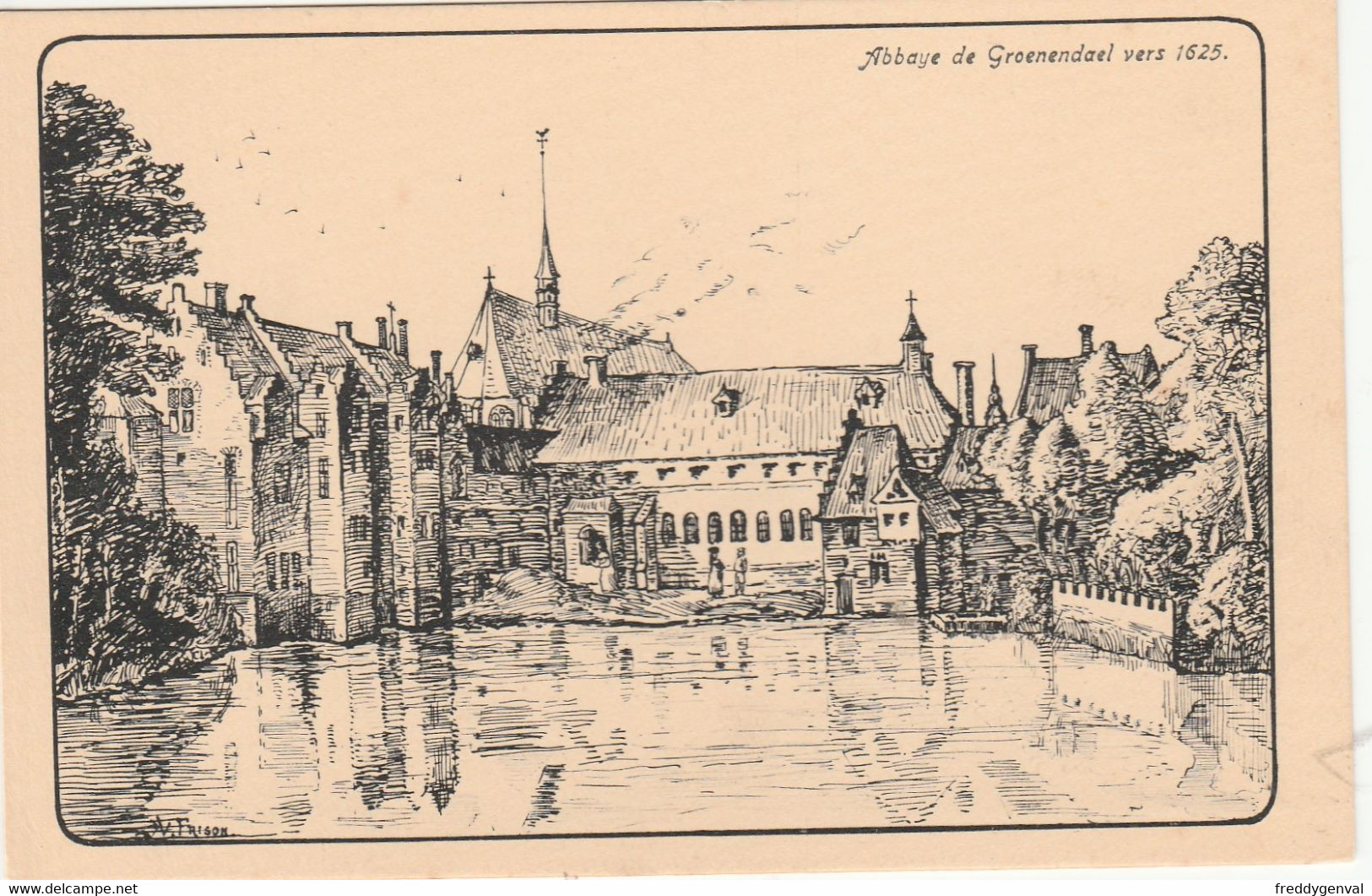 GROENENDAEL VERS 1625 DESSIN - Hoeilaart