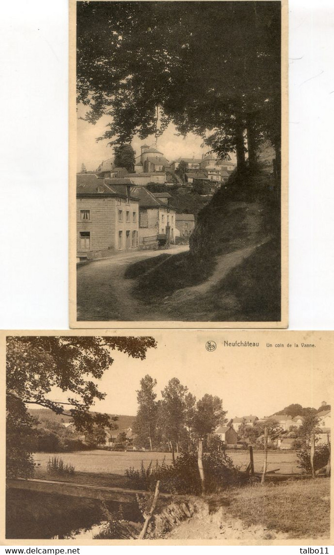 Luxembourg - Neufchâteau - Lot De 6 Cartes - Florenville,  Avenue Gare, Vanne - Neufchâteau