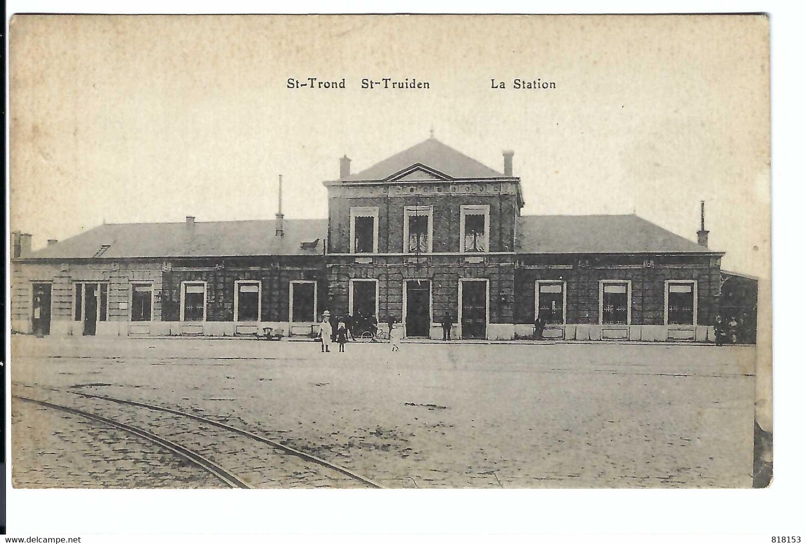 Sint-Truiden  St-Trond  St-Truiden   La Station  1921 - Sint-Truiden