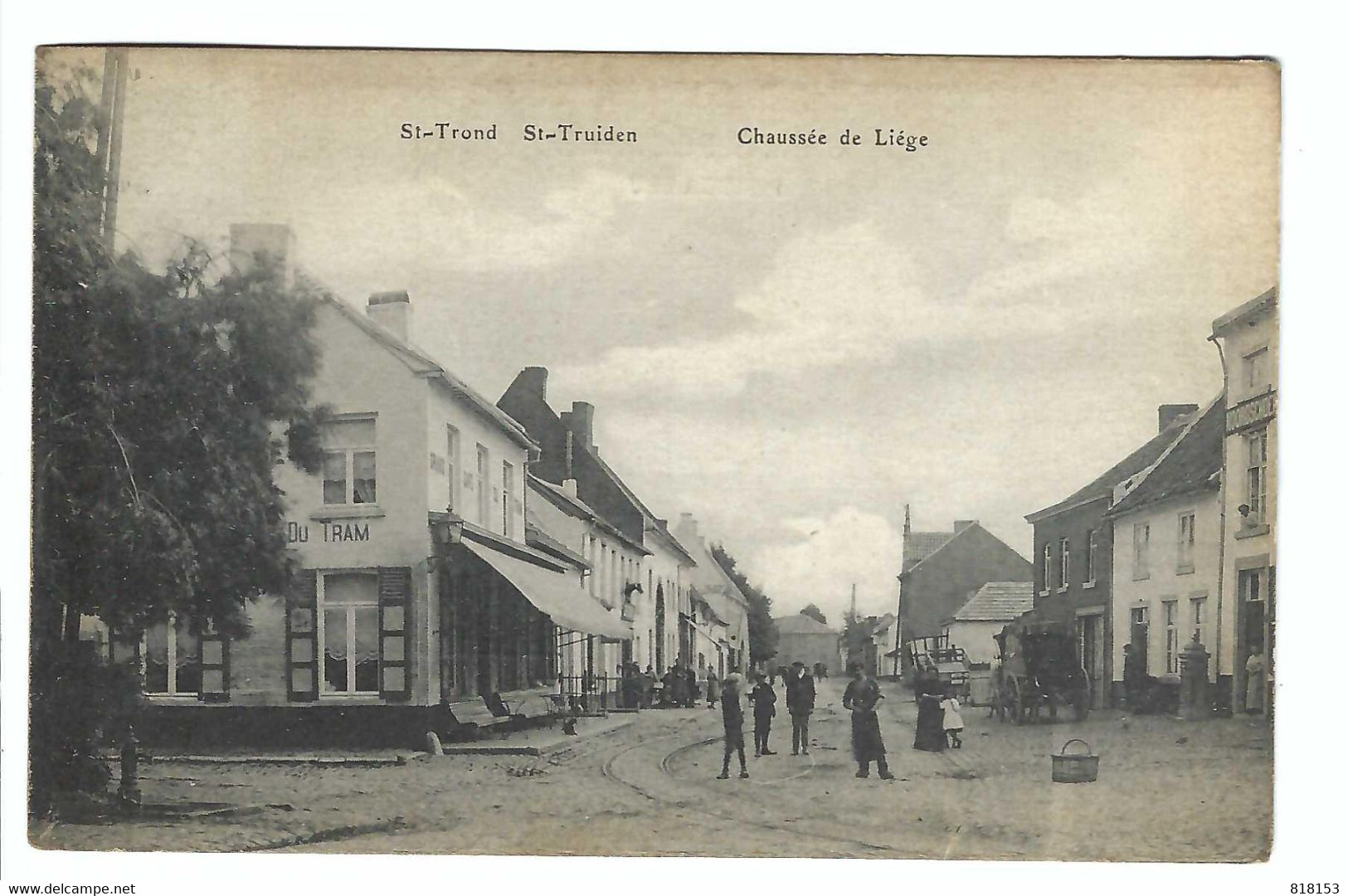 Sint-Truiden  St-Trond  St-Truiden  Chaussée De Liége   1921 - Sint-Truiden