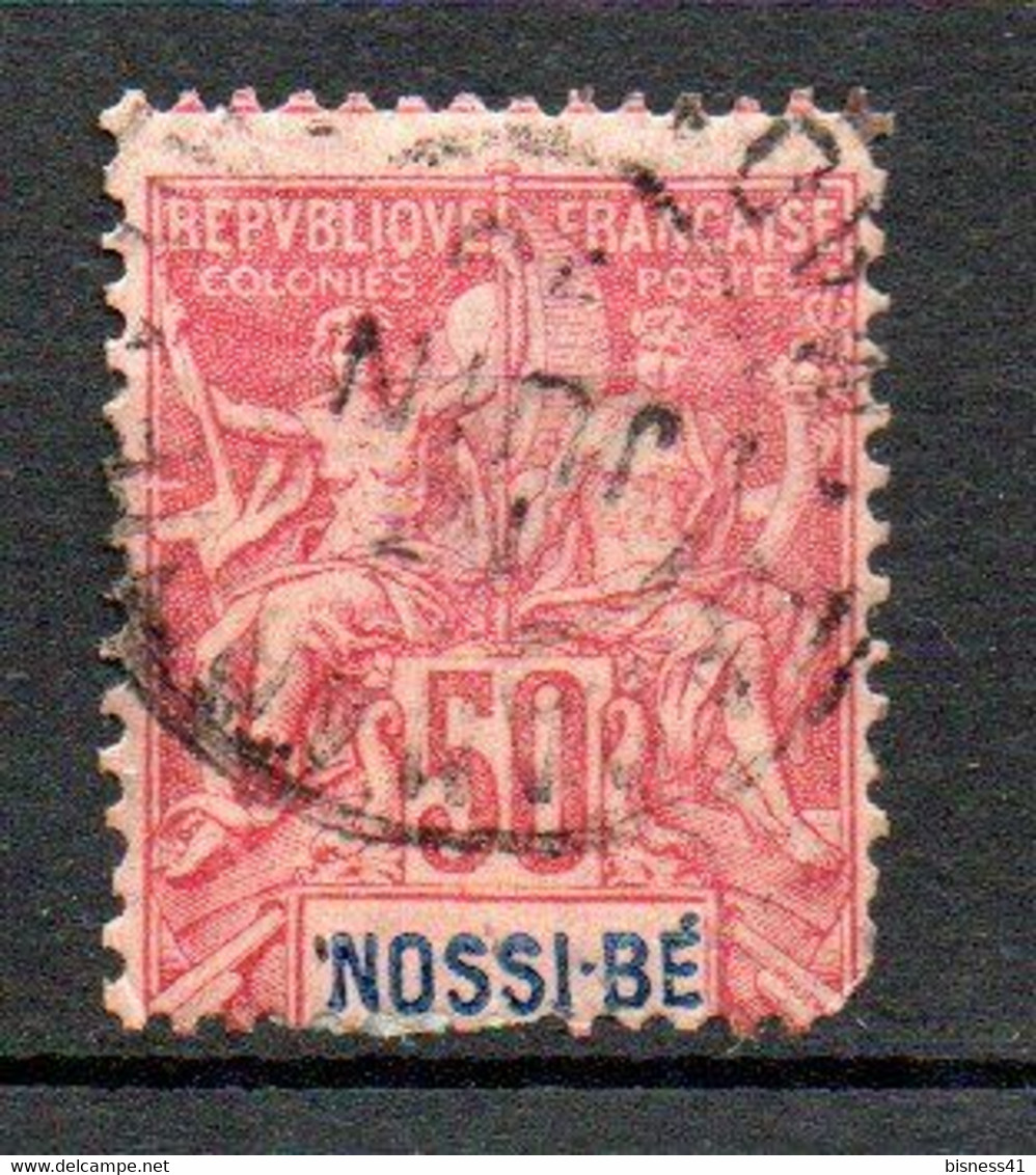 Col24 Colonies Nossi Bé N° 37 Oblitéré Cote 22,00 € - Used Stamps