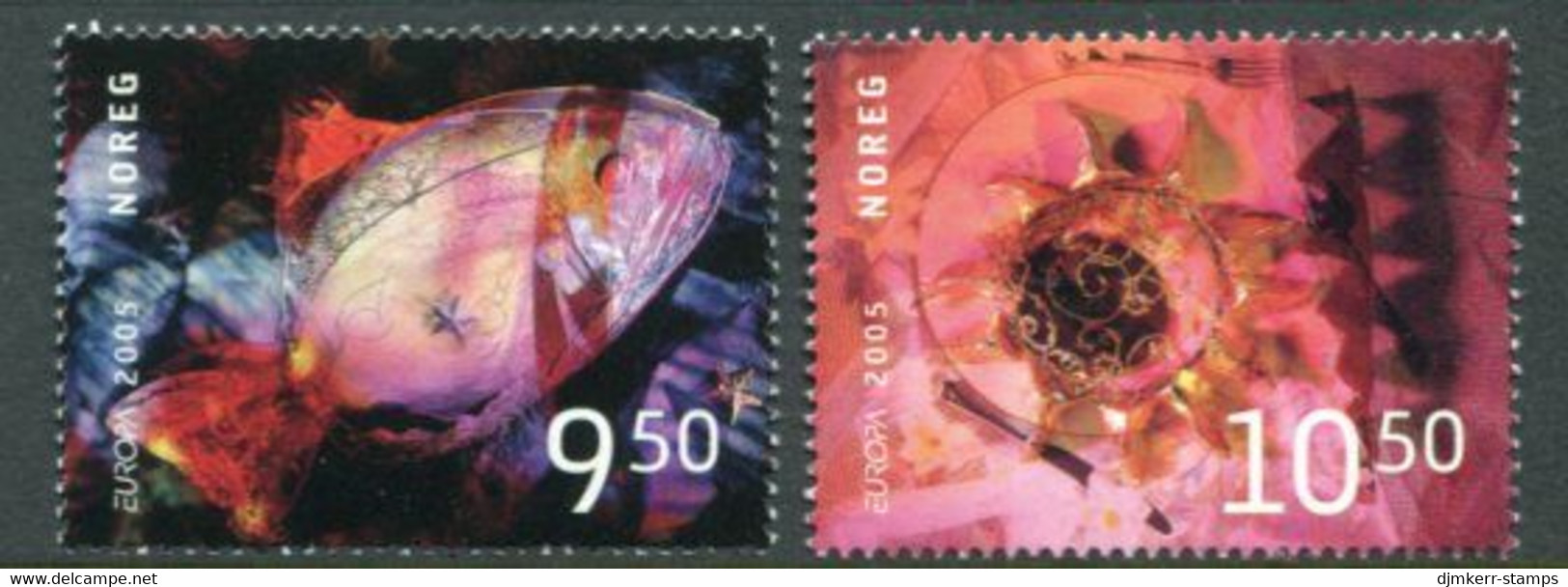 NORWAY 2005 Europa: Gastronomy MNH / **.  Michel  1548-49 - Unused Stamps