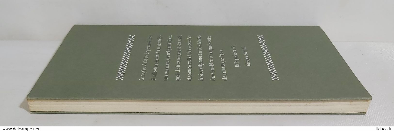 I103088 I Classici Del Pensiero Greco E Latino 18 - SALLUSTIO Congiura Catilina - Classiques