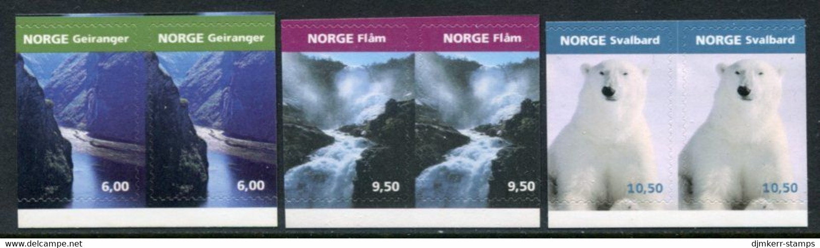 NORWAY 2005 Holidays And Recreation In Pairs MNH / **.  Michel  1531-33 Dl-Dr - Ongebruikt