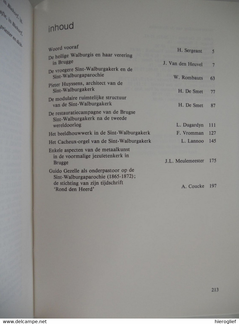 Sint-Walburga : een Brugse kerk vol geschiedenis - Brugge architectuur barok orgel beeldhouwwerk pastoor guido gezelle