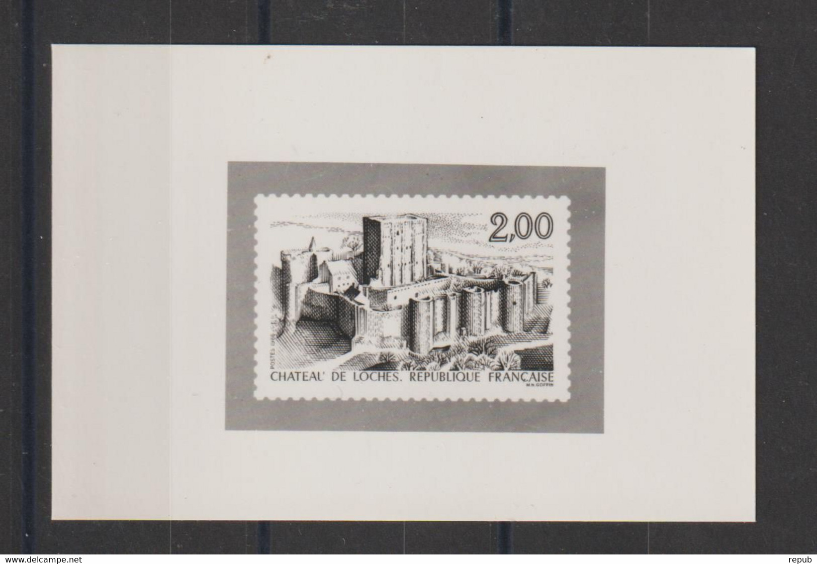 France 1986 épreuve Photo Loches 2402 - Luxury Proofs