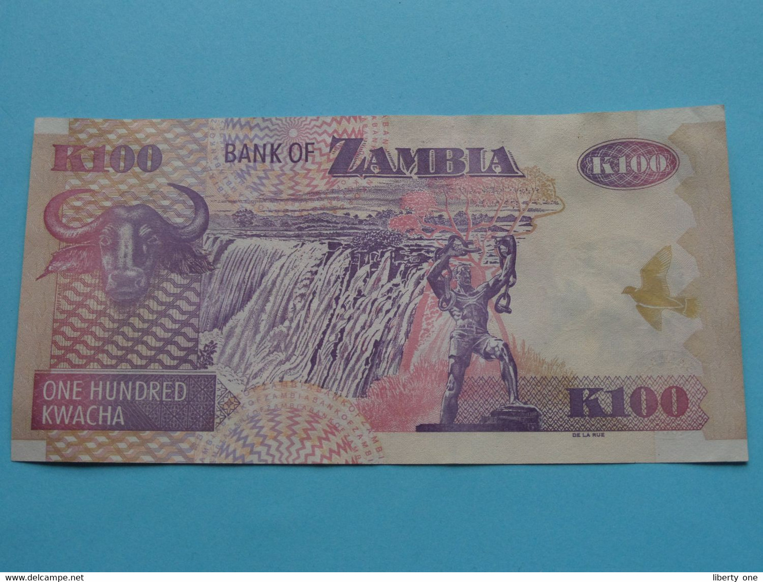 ONE HUNDRED KWACHA ( CU-03 2621937 ) Bank Of ZAMBIA - 2009 ( Voir Photo Pour Détail Svp / Please See Photo ) ! - Zambie