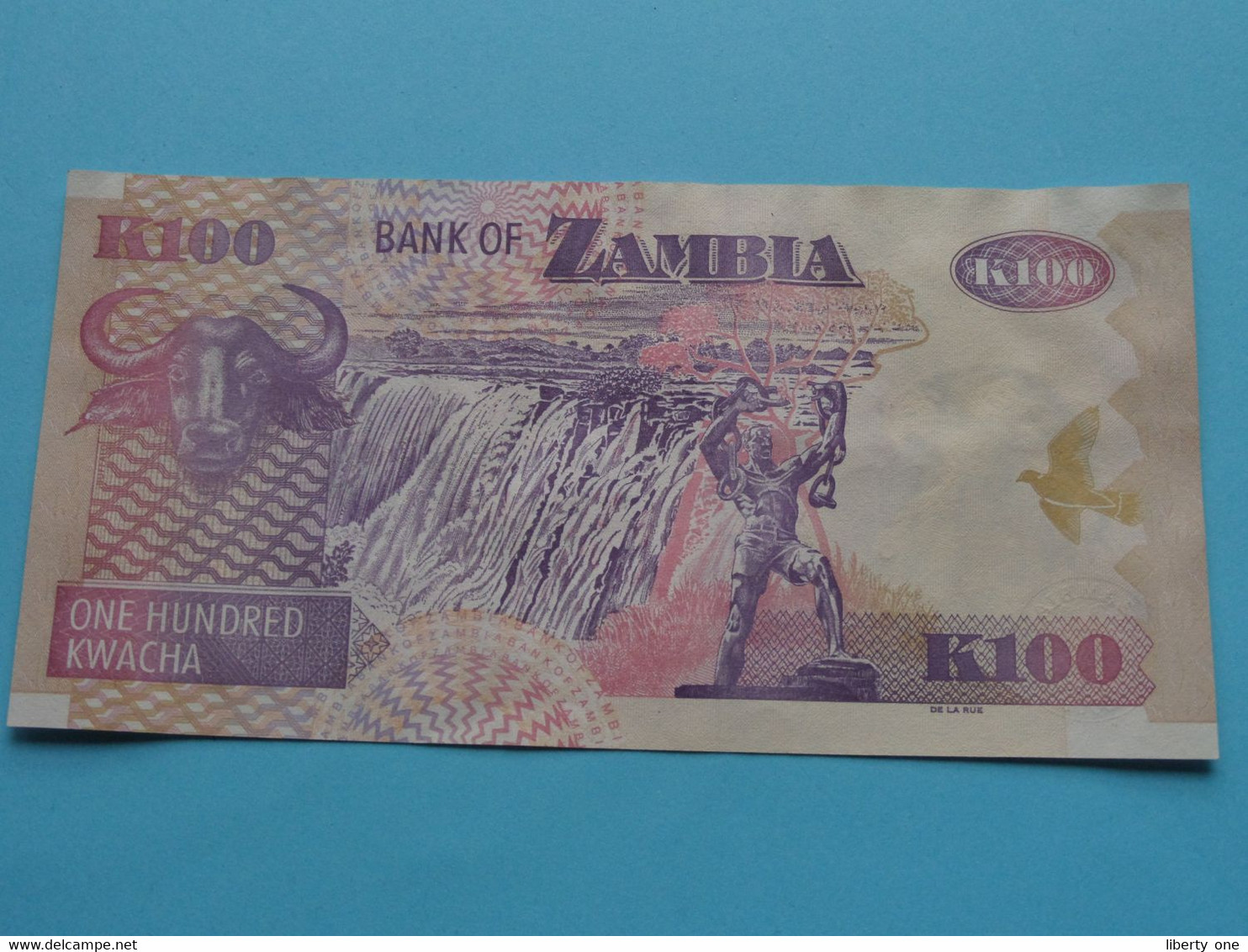ONE HUNDRED KWACHA ( CU-03 2621936 ) Bank Of ZAMBIA - 2009 ( Voir Photo Pour Détail Svp / Please See Photo ) ! - Zambia