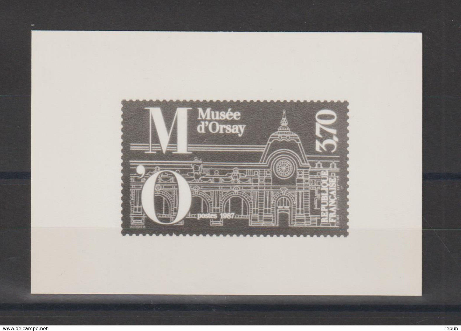 France 1986 épreuve Photo Musée D'Orsay 2451 - Luxury Proofs