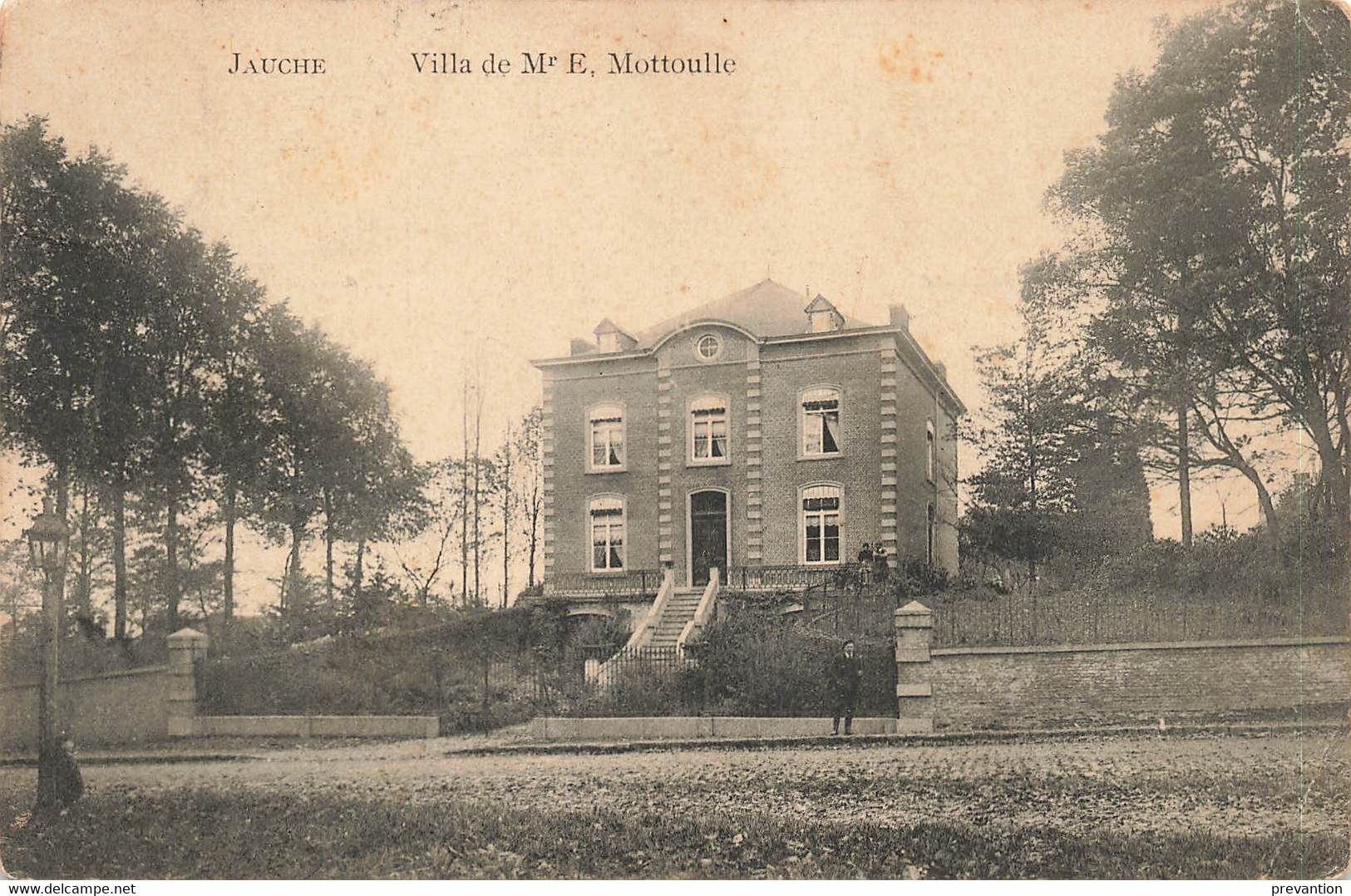 JAUCHE - Villa De Mr E. Mottoulle - Carte Circulé En 1911 - Orp-Jauche