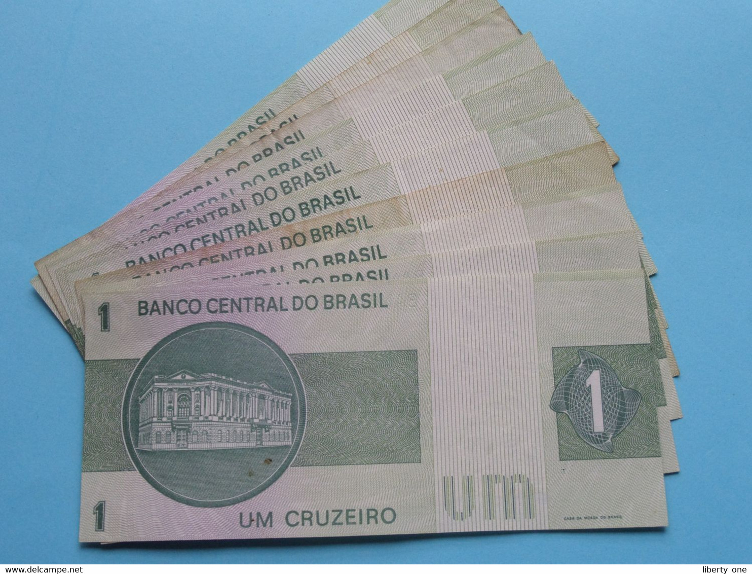 1 > UM CRUZEIRO ( X 10 Billet ) Banco Central Do BRASIL ( Voir Photo Pour Détail Svp / Please See Photo ) ! - Brazilië