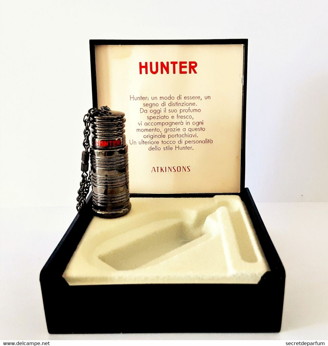 Miniatures De Parfum  HUNTER  De ATKINSONS    EDT  7.5  Ml +  BOITE - Miniatures Hommes (avec Boite)