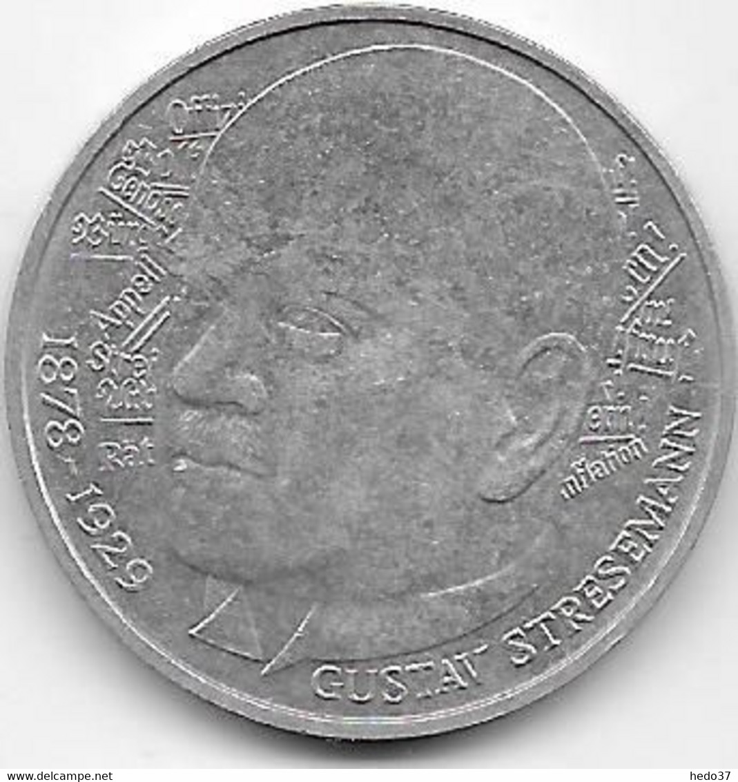 Allemagne - 5 Mark 1978 - Argent - 5 Marcos