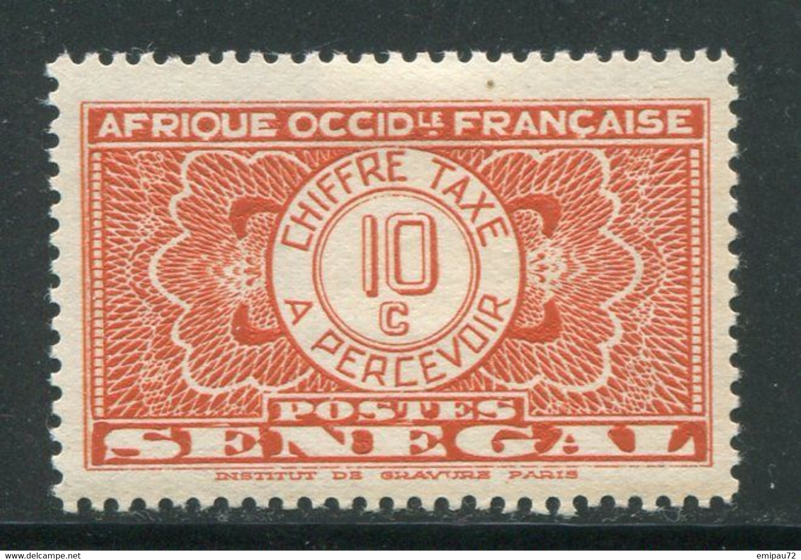 SENEGAL- Taxe Y&T N°23- Neuf Avec Charnière * (gomme Altérée) - Strafport