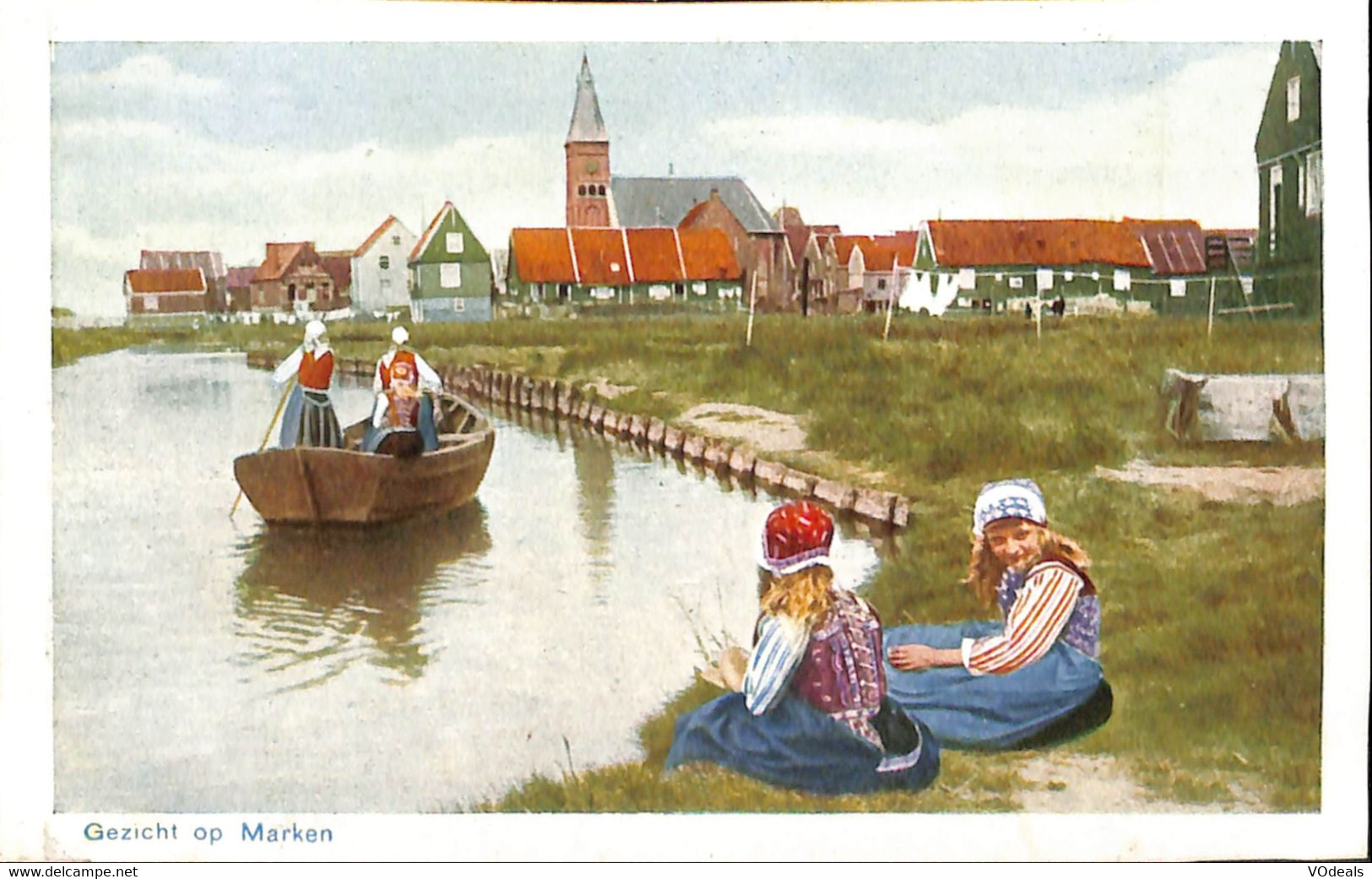 037 788- CPA - Pays-Bas - Noord-Holland - Marken - Gezicht Op Marken - Marken