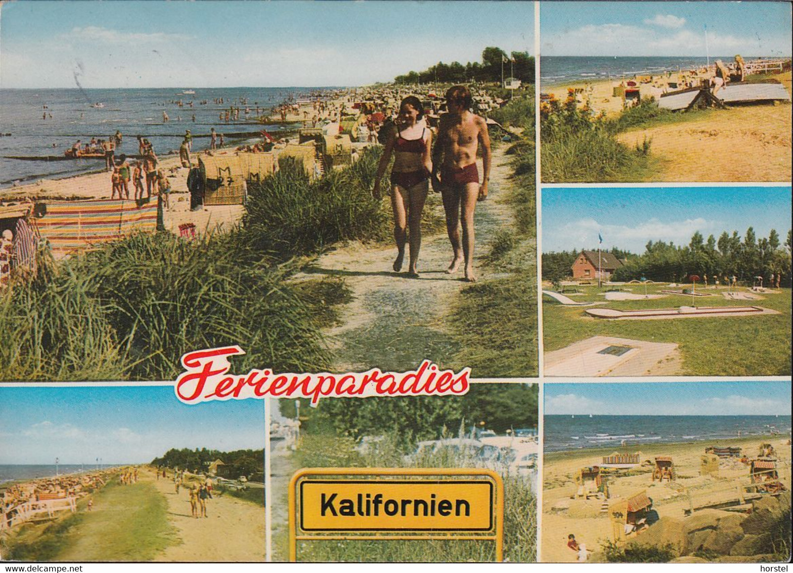 D-24217 Schönberg - Ostseebad Kalifornien - Alte Ansichten - MInigolf - Strand - Nice Stamp - Schönberg