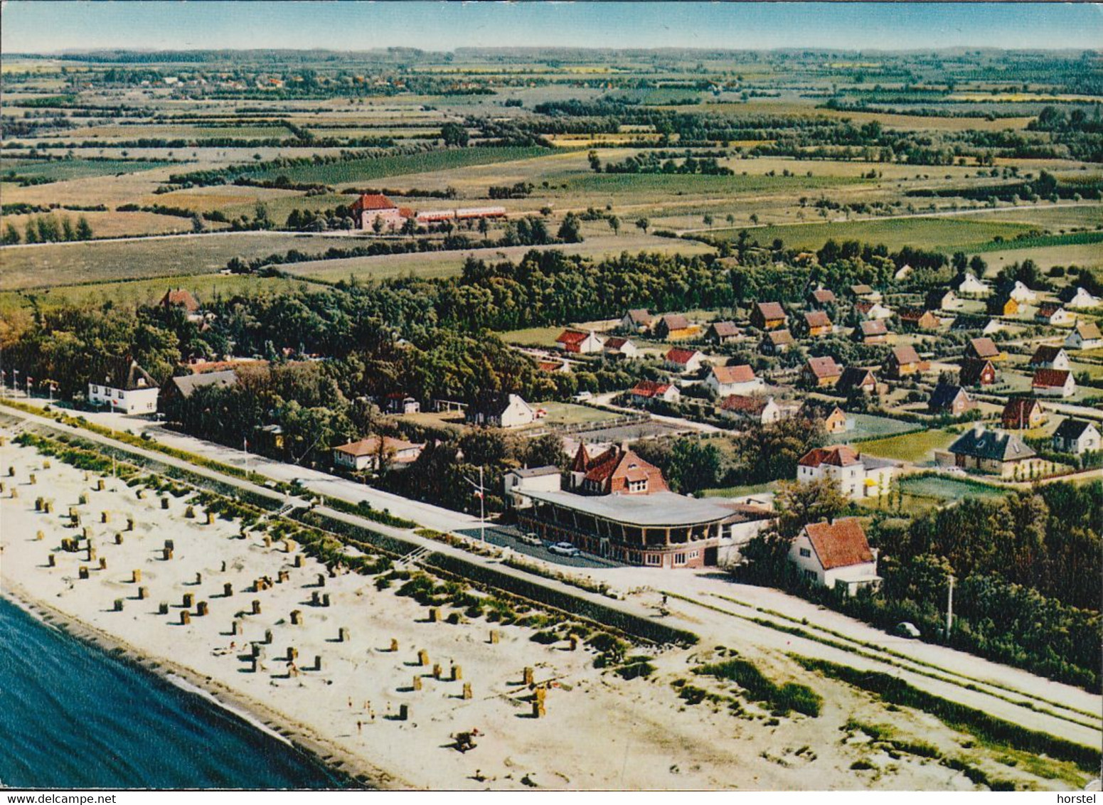 D-24217 Schönberg - Ostsee - Strandrestaurant - Luftbild - Aerial View - Schönberg
