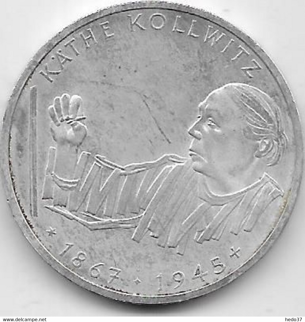 Allemagne - 10 Mark 1992 - Argent - Gedenkmünzen