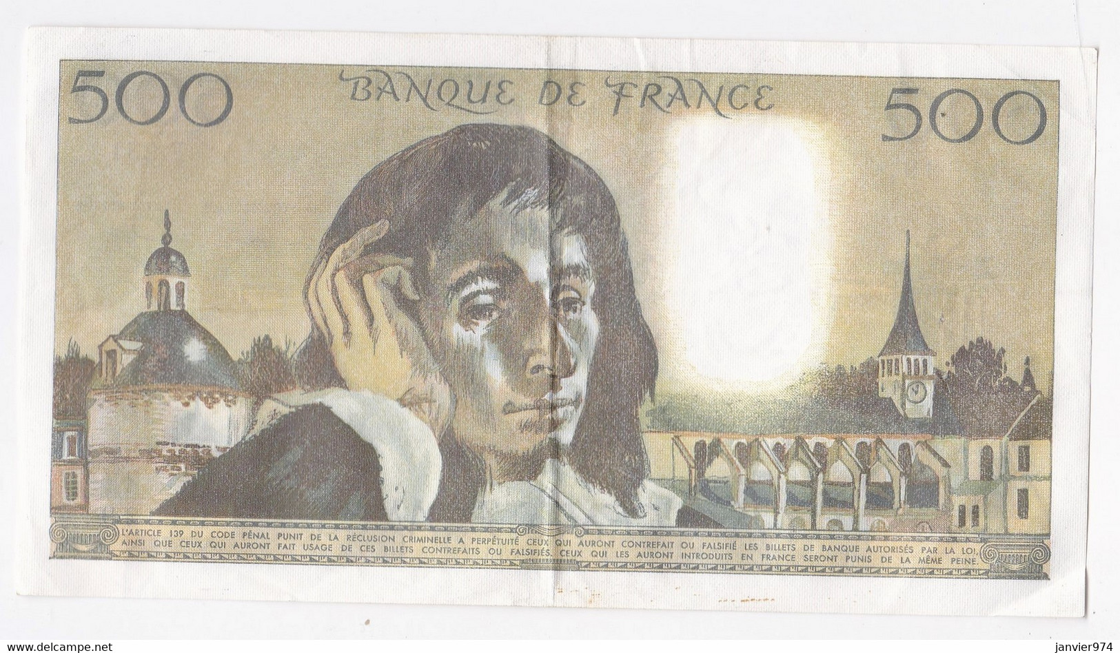 500 Francs Pascal 3 – 4 – 1985, Alph. F 231 N° 04539, TTB/SUP - 500 F 1968-1993 ''Pascal''